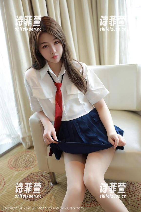 MFStar模范学院 - 唐琪儿il黑色图集，心想这是不是有人在考验我的审美？