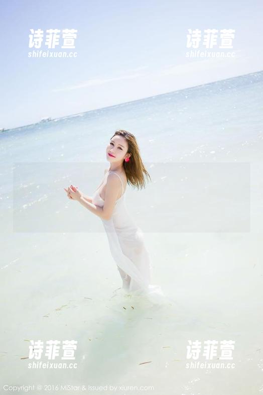 MiStar魅妍社 - 小尤奈的美图就像一张精心布置的网袜，图集里每一幅都像是在调情。