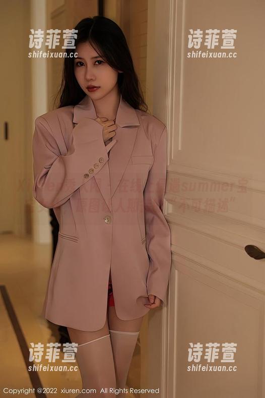 Xiuren秀人网-summer宝宝 Xiuren秀人网 - 在线上偶遇summer宝宝女仆,原图让人期待的“不可描述”