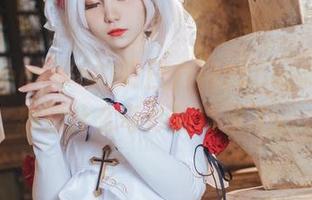 南桃Momoko的明日方舟2cos，真让我想到什么奇妙的场景了。