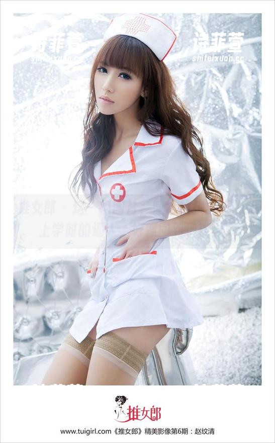 推女郎 - 这一组图片，曾水的校服真比我上学时的逼人，好像回到了青春！