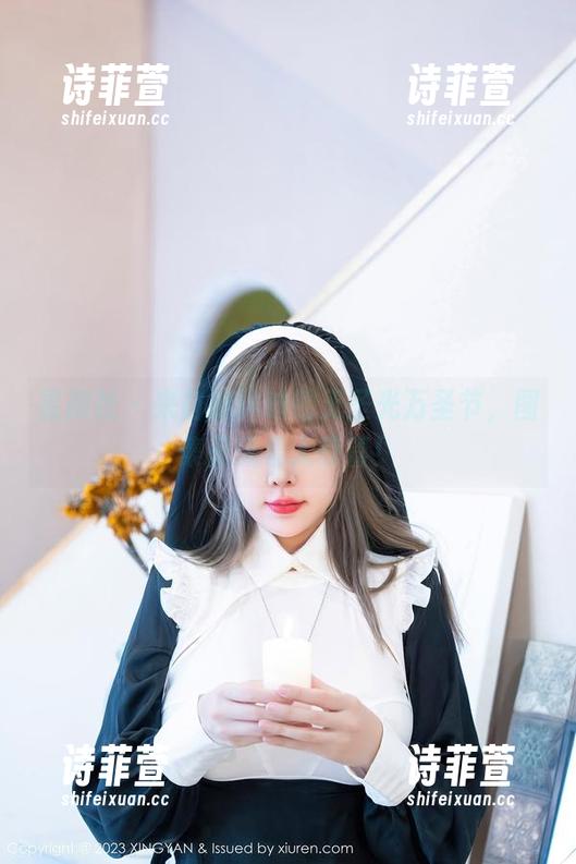 星颜社-姚沐迪 星颜社 - 来自姚沐迪的无圣光万圣节,图集里藏着大惊喜!