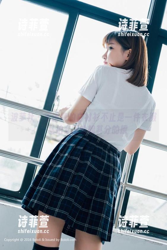 波萝社-王语纯 波萝社 - 王语纯的白衬衫不止是一件衣服,私拍套图恰如其分的撩