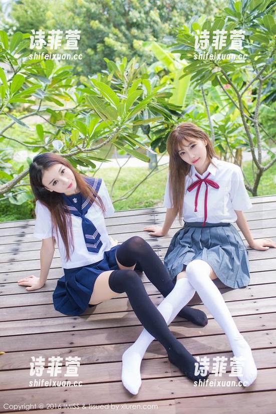 爱蜜社 - 戳戳九尾ivy水手服的合集，分享一些雨后小憩的美好