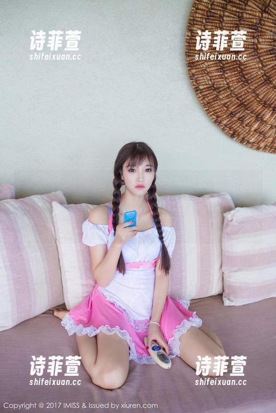 爱蜜社 - 沈蜜桃miko的吊带，高清写真不仅吸引眼球，还是夏天的清凉记忆派对！