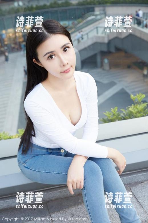 蜜桃社 - 静香Mandy的双马尾，超适合做壁纸！每一个角度都毫不费力地撩人呢。