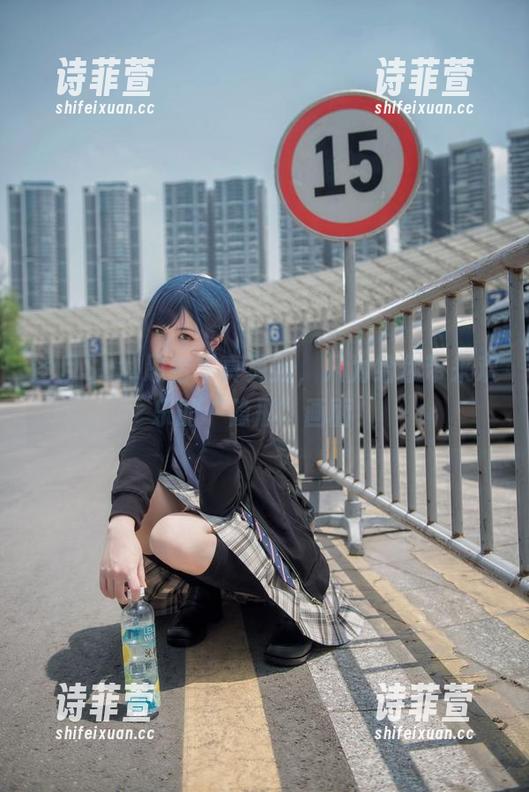 逐月Su的忍者写真更新，只为给你带来欢乐的“隐形”画面！