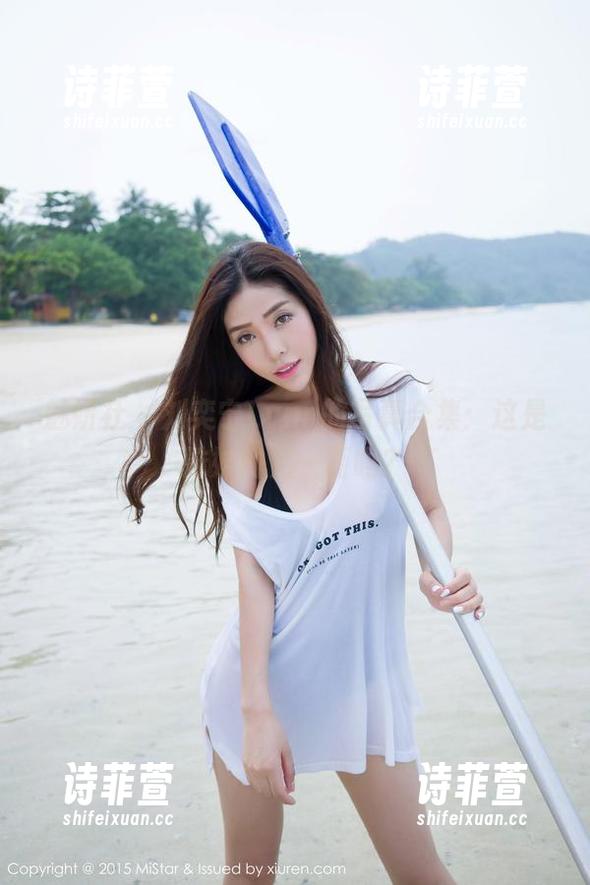 魅妍社 - 刘奕宁Lynn的写真合集：这是妹妹的另一面吗？